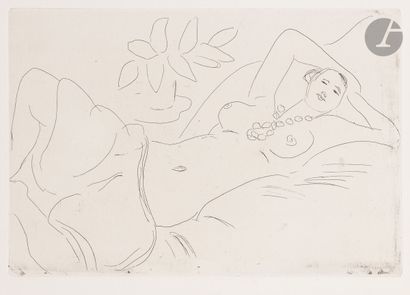 Henri Matisse (1869-1954) 
Odalisque couchée....