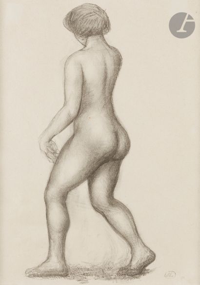  Aristide Maillol (1861-1944) Femme marchant vers la gauche. (Pl. pour L’Art d’aimer...