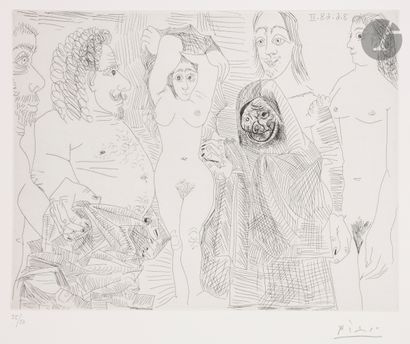 Pablo Picasso (1881-1973) Suite « Les 347 »...