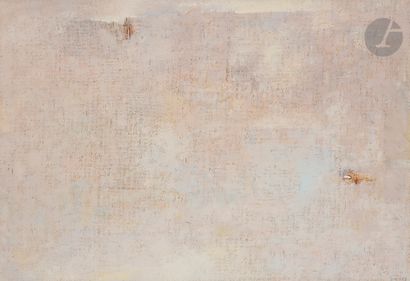 null Abdelkader GUERMAZ [algérien] (1919-1996)
Composition, 1992
Huile sur isorel.
Signée...