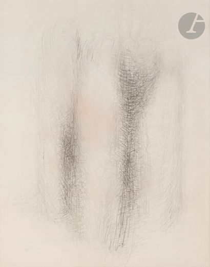 null Eugène DODEIGNE (1923-2015
)Composition,
1958Lead pencil.
Signed and dated on...
