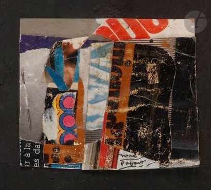 null Max PAPART (1911-1994)
Composition
Collage et aiguille.
Signé en pied.
7,5 x...