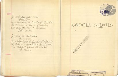 René CHALUPT (1885-1957). 14 manuscrits autographes...