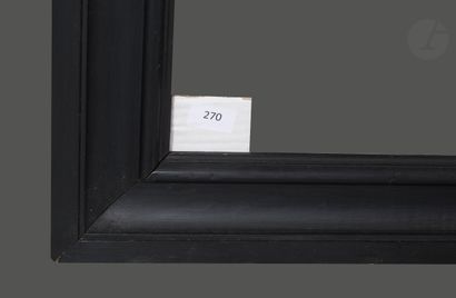null Large molded and blackened wood frame.
Beginning of the XXth century.
148,7...