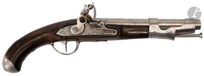 null Pistolet de cavalerie type 1763-66 de fabrication révolutionnaire. 


Canon...