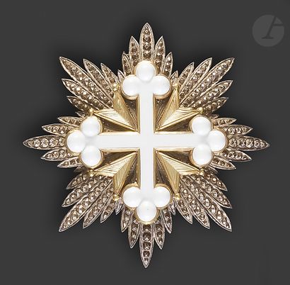 null ITALIE


Ordre de Saint Maurice et Lazare.


Plaque de grand-croix en argent,...