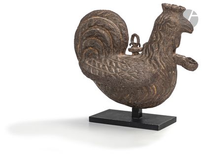 null Lamp element in the shape of a rooster, probably India, 19th
centuryCast iron
subject
representing...
