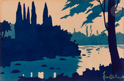 Marcel GAILLARD (1886-1947 )Landscape by...