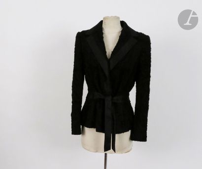 null Set of four pieces: a white MONTANA jacket (soiled), a black Rena LANGE jacket...