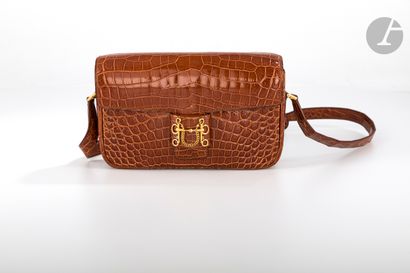 null *HERMèS Paris Made in France, circa 1985

Sac en crocodile du Nil (crocodylus...