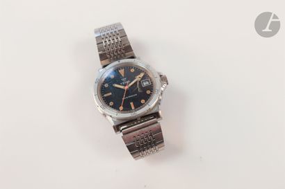 null YEMA circa 1970

Steel bracelet watch for men. Date dial with window at 3 o'clock,...