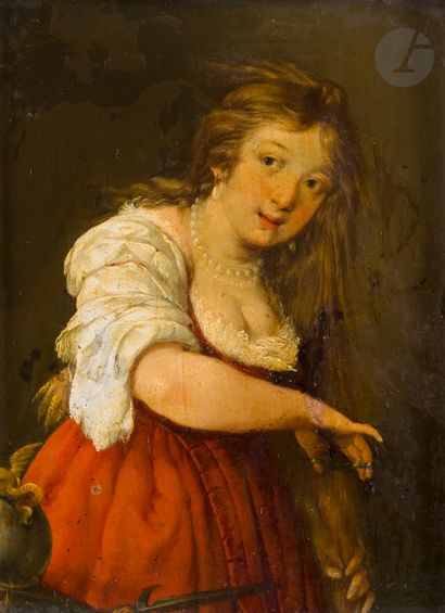 null École GENOISE du XVIIe siècle, entourage de Bernardo STROZZI
Bérénice se coupe...