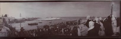 null Duc d’Orléans (attribué à)
Panoramas du Maroc, 22 février 1909.
Casablanca....
