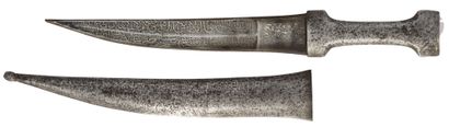 Khanjar dagger, Iran qâjâr, 19th centuryAcid-etched...