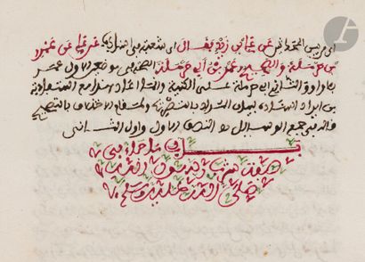 null Al-Tirmidi (m. 829), Shama’il Muhammadiyyah, Afrique du Nord, XIXe siècle
Manuscrit...
