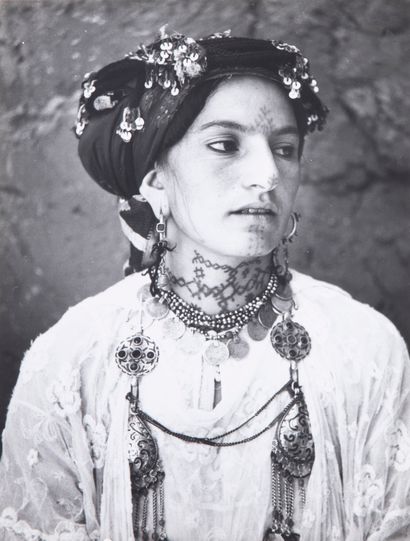  Jean Besancenot (1902-1992) Femmes du Maroc, 1934-1939. Moyen-Atlas. Berbère des...