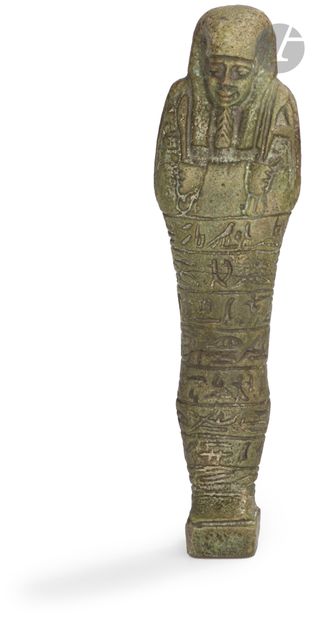 Oushebti inscribed with eight linesEgypt...
