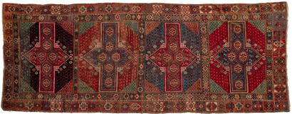  Turkish carpet called Kazak, late 19th century...