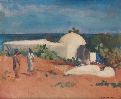 Lucien MAINSSIEUX (1885-1958 )Marabout and...