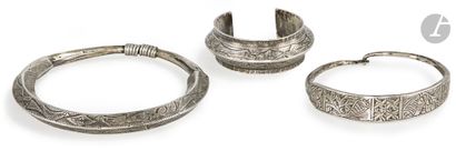 Silver jewelry, Tunisia, 19th - 20th century...