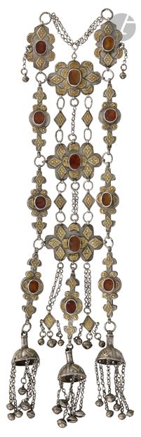 Braid ornament, saclyk, Turkmenistan, Yomud,...