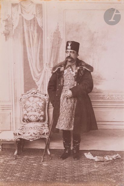 null Antoine Sevruguin (c. 1851-1933)
Perse [Iran], c. 1870-1890.
Nassereddine Shah....