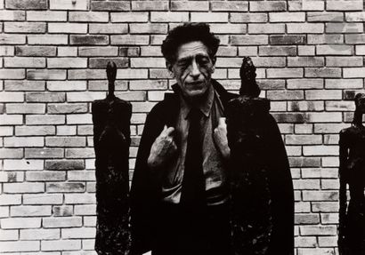 Jack Nisberg (1922-1980) 
Alberto Giacometti,...