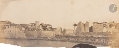 null Florent Théophile Reeb (1824-1887) et divers
Algérie, 1855-1856.
Jijel. Destructions...
