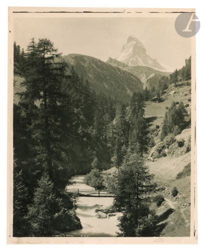 Adolphe Braun HouseSwiss Alps , c. 1895....