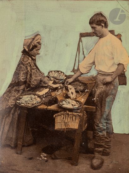 null Studio Antonio Biadeni
Italie. Scénettes et types, c. 1860-1870.
Marchand ambulant....