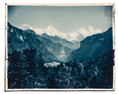 House of Adolphe BraunSwiss Alps , c. 1870-1880....