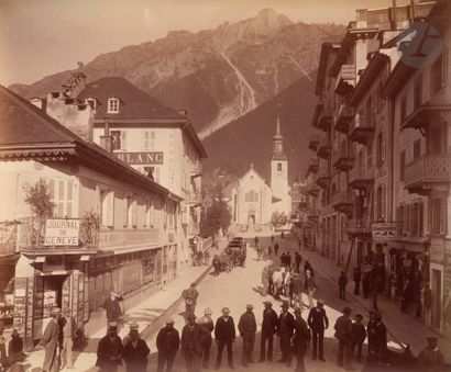 Maison Adolphe Braun Alpes, c. 1895. Chamonix....