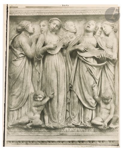 null Maison Adolphe Braun
Florence, c. 1870.
Cantoria de Luca della Robbia dans la...