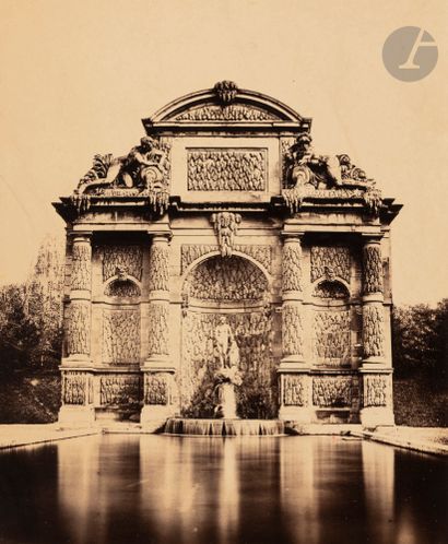 null Charles Normand (1858-1934)
Medici fountain in the Luxembourg garden, before...
