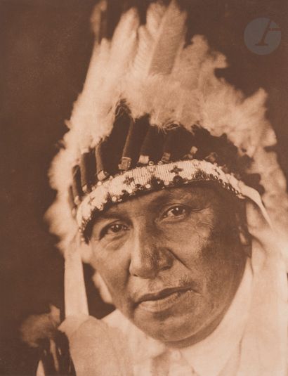 Edward Sherrif Curtis (1868-1952
)Lone Chief...