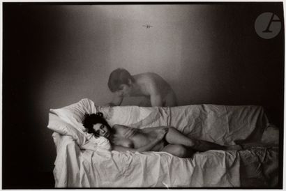 Duane Michals (1932
)The young girl's dream...