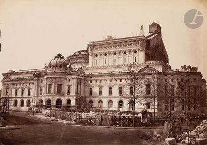 null Louis-Émile Durandelle (1839-1917
)The Construction Site of the New Paris Opera...