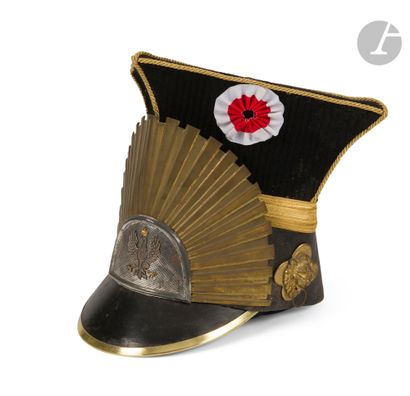 null Shapska d’officier polonais type Légion de la Vistule
Bandeau et visières recouverts...