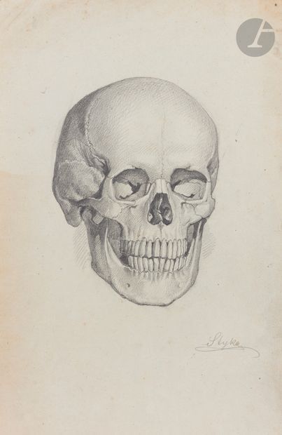 null Jan STYKA (1858-1925)
11 anatomical studies on paper
Lead pencil.
Signed (10),...