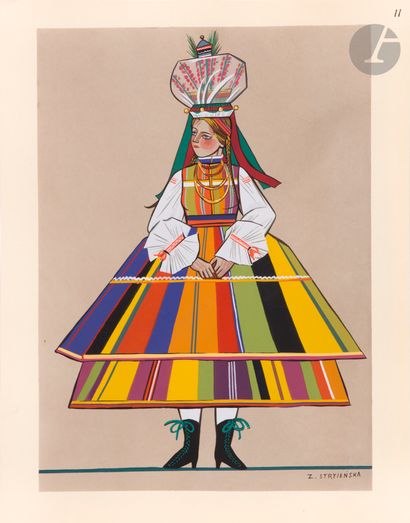 null Zofia STRYJENSKA (1891-1976)
Polis(c)h Peasant Costumes [Nice, 1939]
Portfolio...