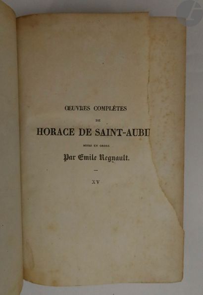 null [BALZAC (Honoré de)].
L’Excommunié. Roman posthume. (entièrement inédit.)
Paris...