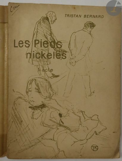 null BERNARD (Tristan).
Les Pieds nickelés. Comédie en un acte.
Paris : Paul Ollendorff,...