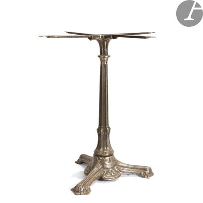 null NEW ART WORK IN THE GUIMARD TASTE - GEORGES TERZIAN
COLLECTIONCast iron table
base,
the...