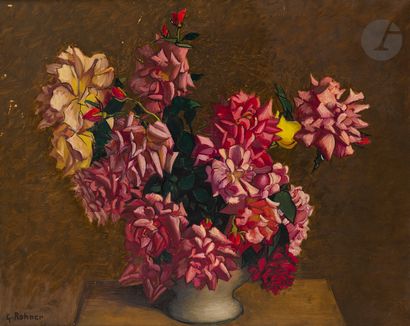 null Georges ROHNER (1913-2 000)
Rose épanouies
Huile sur toile.
Signée en bas à...