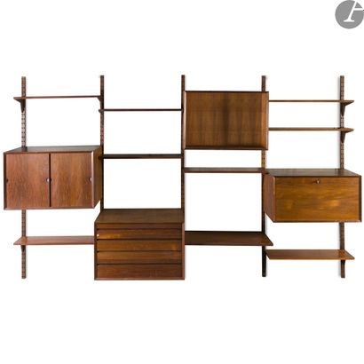 null 
POUL CADOVIUS (1911-2011) DESIGNER & ROYAL SYSTEM ÉDITEUR – 2 WALL UNIT



-...