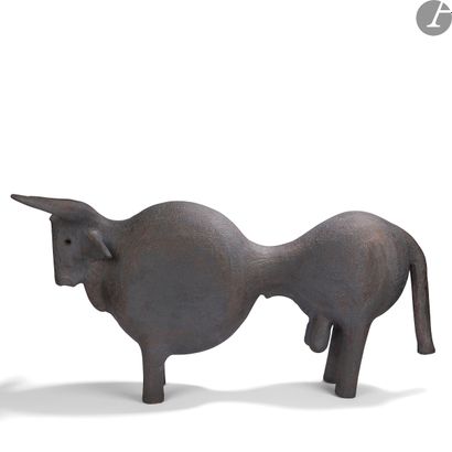 null DOMINIQUE POUCHAIN (NÉ EN 1956)
Toro
Sculpture. Épreuve en céramique au jus...