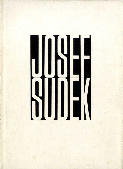 SUDEK, Josef (1896-1976) [Signed]

Fotografie.
Prague,...