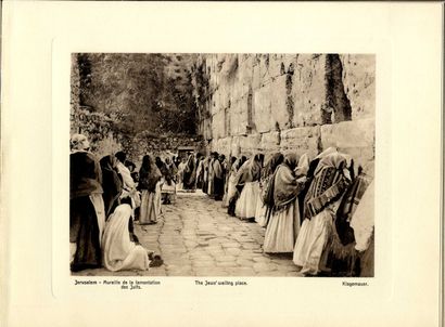null BONFILS, Félix (1831-1885)
BONFILS Adrien (1861-1929)

Souvenir de Jérusalem.
[Beyrouth,...