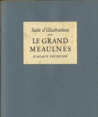 null ALBIN GUILLOT, Laure (1879-1962)

Suite d’illustrations pour Le Grand Meaulnes...