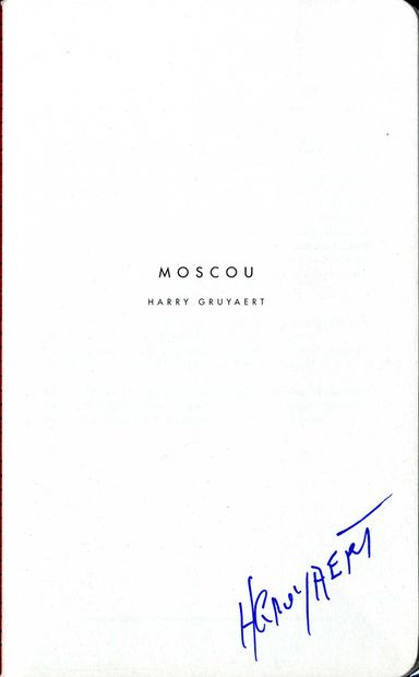 GRUYAERT, Harry (né en 1941) [Signed]
2 ouvrages.

*Moscou.
Paris,...